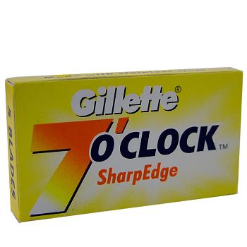 Gillette 7 O' Clock Double Edged Razor Blades