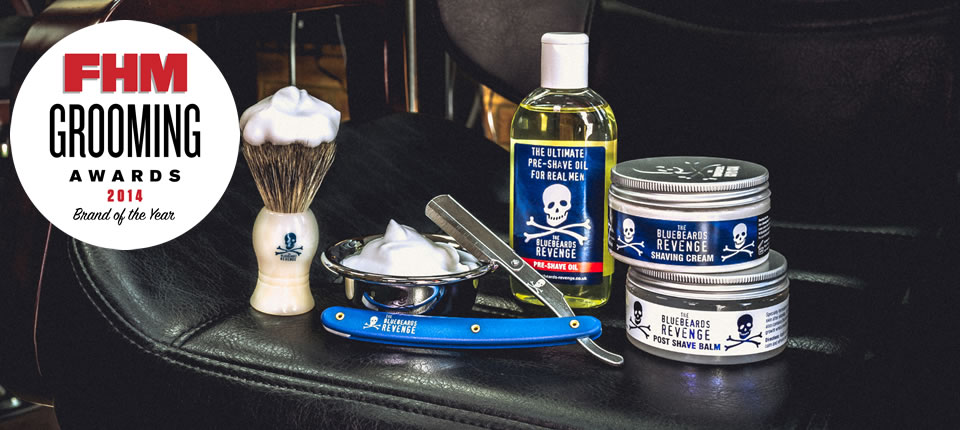 FHM names The Bluebeards Revenge as their ‘Grooming Brand of the Year’ for 2014