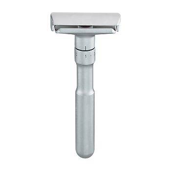 Merkur Futur 760 Adjustable Safety Razor with Satin Chrome Finish