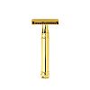 Edwin Jagger Gold Plated Double Edge Razor DE8911G (Plus 5 Derby DE Blades)