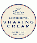 Coates Special Edition Tea Tree and Rosemary Shaving Cream (165ml Tub)