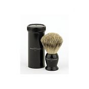 Edwin Jagger Best Badger Travel Shaving Brush (Ebony)