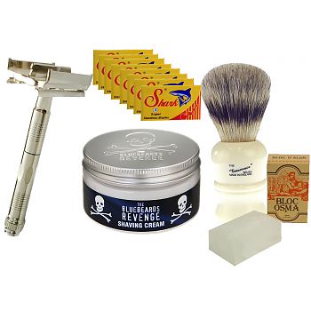 Safety Razor Starter Kit (Butterfly)