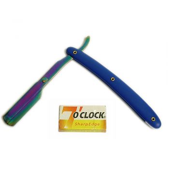 Shavette/Straight Razor Renewable Blades (Titanium Finish)