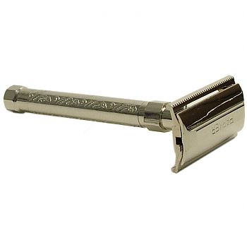 Parker Model 74 Metal Safety Razor with Chrome Finish
