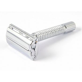 Timor Double Edge Safety Razor (Polished Chrome)