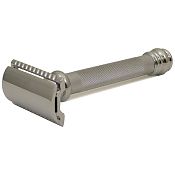 Merkur Matt Silver Handle Safety Razor 38002