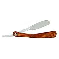 Feather Professional Artist Club RG Teak Wood Handle Straight Razor