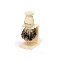 Edwin Jagger Best Badger Brush Medium with Drip Stand (Imitation Ivory)