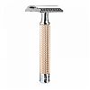 Muhle R41 Double Edged Chrome Safety Razor (Open Comb - Rose Gold) 