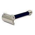 Merkur Matt Blue Handle Safety Razor 38141