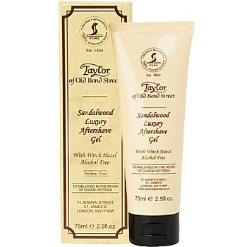 Taylor of Old Bond St Sandalwood Alcohol Free Aftershave Gel (75ml)