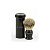 Edwin Jagger Best Badger Travel Shaving Brush (Ebony)