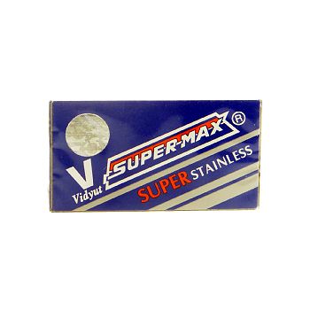 Super-Max Stainless Double Edged Razor Blades