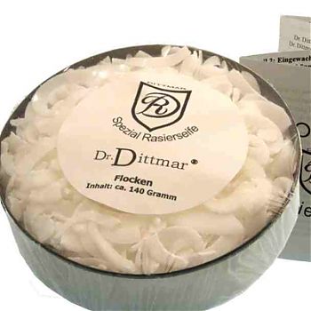 Dr Dittmar Flaked Shaving Soap & Bowl (140g)