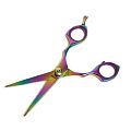 Adjustable Titanium Coated Professional Barber Scissors (5.5inch)