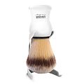 Men-U Premier Shaving Brush, Stand and Shaving Creme (White)