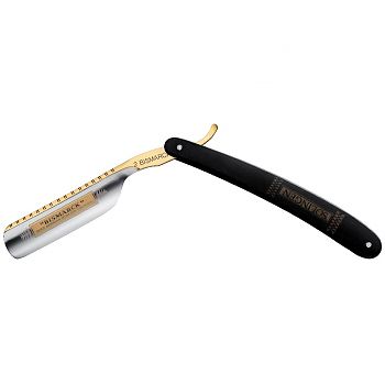 Dovo Bismarck 6/8 Carbon Steel Open Razor (Black)