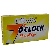 Gillette 7 O' Clock Double Edged Razor Blades