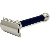 Merkur Matt Blue Handle Safety Razor 38141