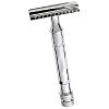 Parker Model 89R Three Piece Safety Razor with Nickel Plated Finish