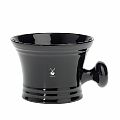 Muhle Traditional Shaving Mug in Black Porcelain