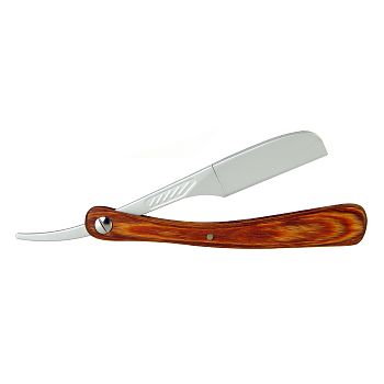 Feather Professional Artist Club RG Teak Wood Handle Straight Razor