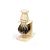 Edwin Jagger Best Badger Brush Medium with Drip Stand (Imitation Ivory)