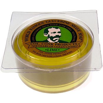 Colonel Conk 65g Shaving Soap (Lime)