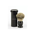 Edwin Jagger Best Badger Travel Shaving Brush (Ebony)