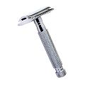 Parker Model 97R Three Piece Safety Razor with Chrome Plated Finish
