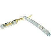 Dovo Imitation Mother of Pearl 5/8 Carbon Steel Open Razor