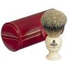 Kent BK4 Silver Tip Badger Shaving Brush (White)