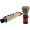 Omega Shaving Cream and Bristle Brush (147g)