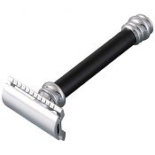 Merkur Matt Black Handle Safety Razor 38011