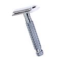 Parker Model 94R Three Piece Safety Razor with Chrome Plated Finish 