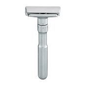 Merkur Futur 760 Adjustable Safety Razor with Satin Chrome Finish (Gift Tin and 10 Merkur DE Blades)