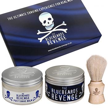 The Bluebeards Revenge� Luxury Shaving Cream, Doubloon and Post Shave Gift Set