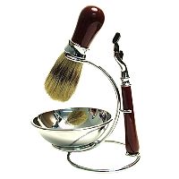 Mach 3 Shaving Set with Bowl (Red)