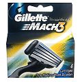 4 Pack of Gillette Mach 3 Razor Blades