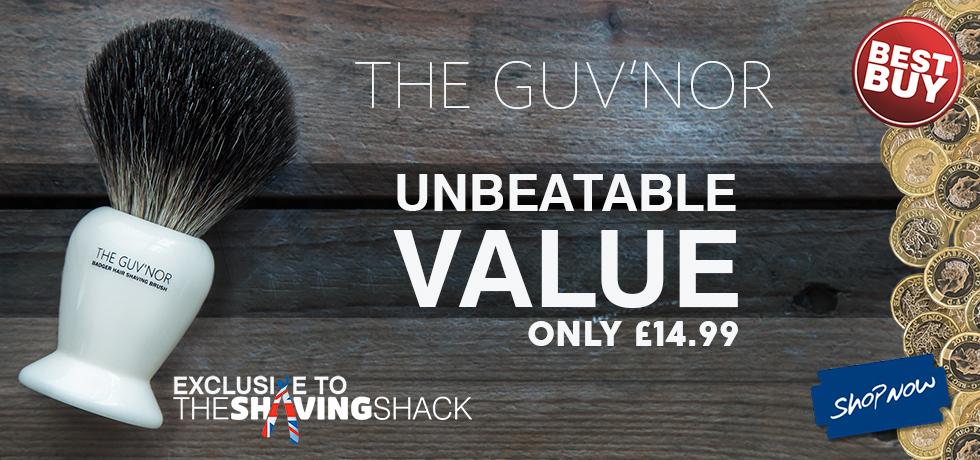 The Guv\\\'nor Pure Badger Shaving Brush