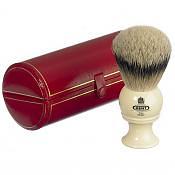 Kent BK8 Silver Tip Badger Shaving Brush (White)