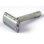 Timor Double Edge Safety Razor (Brushed Chrome)