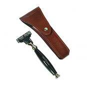 Edwin Jagger Leather Case (Brown)