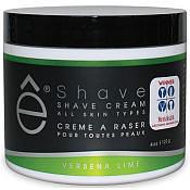 E-Shave Verbena Lime Shaving Cream (120g)