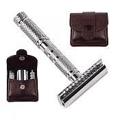 Parker Four Piece Double Edge Travel Razor