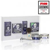 The Bluebeards Revenge Shaving Cream, Brush & Double Edge Razor Gift Set