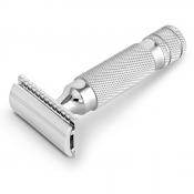 TSS4 OAK Stainless Steel Handle Double Edge Razor