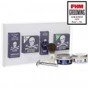 The Bluebeards Revenge Shaving Cream, Brush and Double Edge Razor Gift Set
