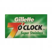 Gillette 7 O' Clock Double Edged Razor Blades (Green - Super Stainless)